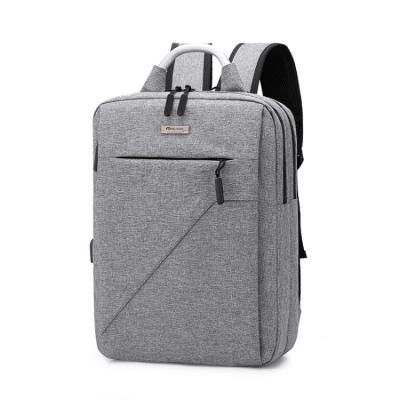 China Cheap 14 Inch Computer Laptop Bag Waterproof Business Backpack Black For Lady With Charger for sale