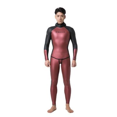 China BESTDIVE Yamamoto Hooded Mens Freediving Two Piece Wetsuit 3mm SCS Antibacterial Neoprene Long Sleeve for sale