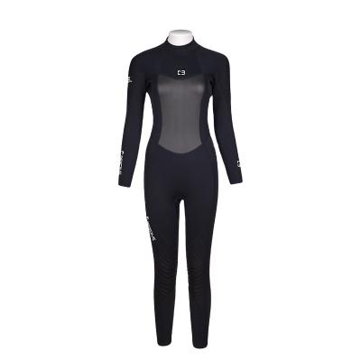 China BESTDIVE Yamamoto Neoprene 3mm Nylon One Piece Super Stretch Anti-UV Black Wetsuit For Women Scuba Diving for sale