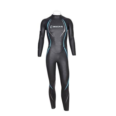 China BESTDIVE Yamamoto Neoprene 3mm Hoodless Antibacterial Mens One Piece Long Sleeve Wetsuits For Freediving for sale