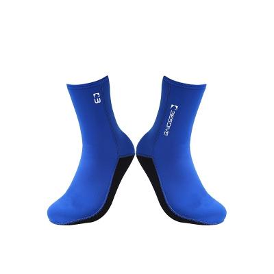 China Freediving BESTDIVE Yamamoto Neoprene 3mm Mid Stretch Nylon Diving Socks for sale