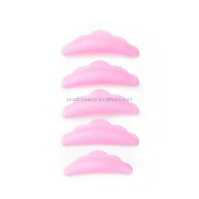 China Disposable Private Label Silicone Perm Eyelash Lift Shield Curler Pad For Eyelash Lifting Perm Kits Tools for sale