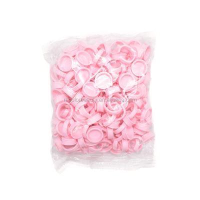 China High Quality Eyelash Extension Glue Holder Eyelash Extension Glue Ring Pink Glue Ring for Extensions Lash Glue Disposable Eyelash Holder for sale