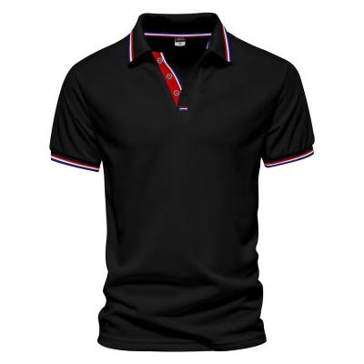 China Latest Design High Quality Anti-wrinkle Custom Mens Polo Shirt Oversized Polo Man T-Shirts for sale