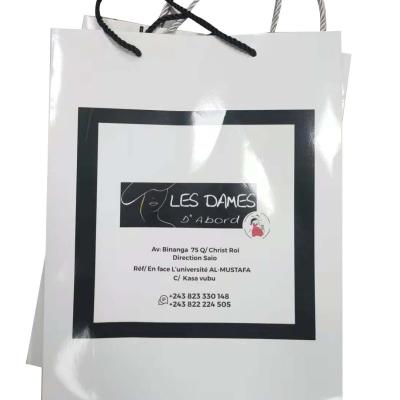 China Recyclable Custom Paper Craft Paper Bags Paper Shopping Bag Paper Bags for sale