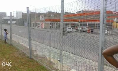 China South Africa security Clearvu Fence with spikes / ClearVu Security Fencing for sale