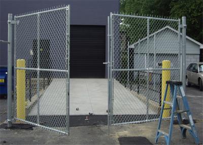 China Home garden hot dipped galvanized chain link fence , pvc coated chain link fence for sale