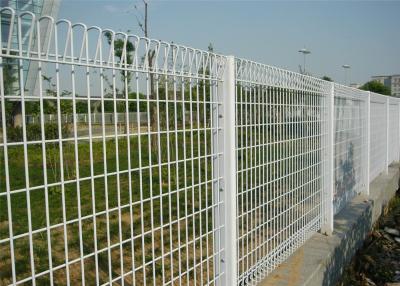 China PVC coated or galvanized BRC welded mesh fence/ Roll Top fence panel for sale