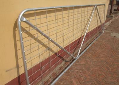 Cina Powder Coated Heavy Duty Gate N Stay 12' (3600mm) 2.3mm wall thick - Mesh Metal Farm Gates in vendita