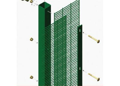 China Anti Resistant Clear Vu Fence Panels / Clearvu Fencing Highly Attractive for sale