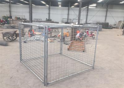 중국 1500mm x 2000mm x 2000mm large size rubbish cage hot dipped galvanized rubbish cage contain 판매용