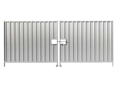 China Temporary Hoarding Pedestrian and Vehicle Gates en venta