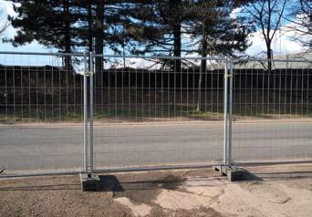 Κίνα M400 Heras Mobile Temporary Fencing 2.0m Height 2.2m Width προς πώληση