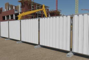 Κίνα M800 Cityfence RAL 9010 Heras Temporary Hoarding προς πώληση