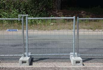 Κίνα M100 Pedestrian gate Heras 1000MM H προς πώληση