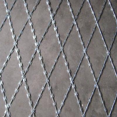 Chine Weld Razor Wire Mesh BTO22 75mmx150mm à vendre