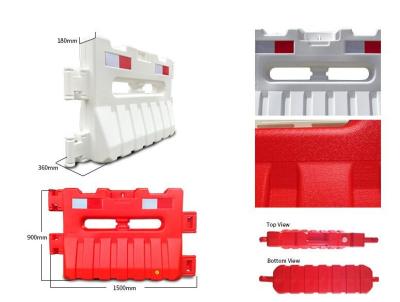 Κίνα HDPE water filled barrier Road Safety Barriers Red and Blue Yellow Optional προς πώληση