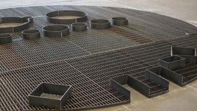 China hot dip galvanized steel grating zu verkaufen