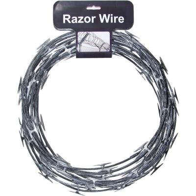 Κίνα Concertina Razor Barbed Wire Price/Hot Dipped Galvanized Razor Wire προς πώληση