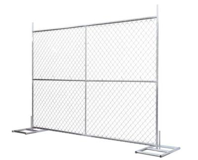 China Construction Chain Link Fence Panels ASTM 396 standard Hot dipped Galvanized and Pregalvanized Te koop