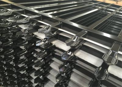 Cina aluminium fence panels aluminium slats aluminum fence parts in vendita