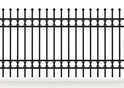 중국 New Design Spear Top Fencing Hot Sale, tubular steel fence/swimming pool fence/steel palisade fence 판매용