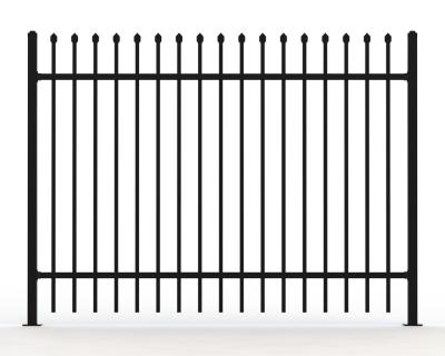 China 8' tall steel fence Te koop