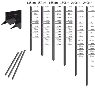 China HDG 3000mm star picket zu verkaufen