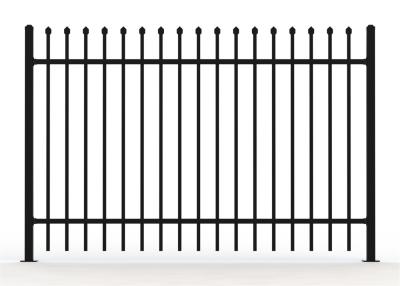 Cina 1500mm High X 2400mm Wide 2 Horizontal Rails 40X40X2.0 16 upright picket 25X25X1.6	 	2 in vendita