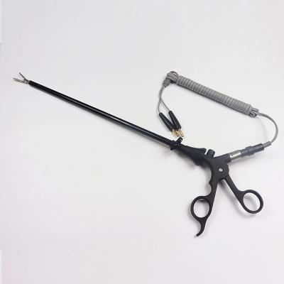 China High quality laparoscopic bipolar plastic handle 10mm reusable metal laparoscopy for sale