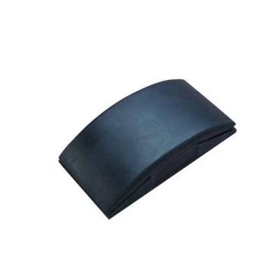 China Black Separable Hand Sander Block PVC Color Grinding Rubber Sanding Block for sale