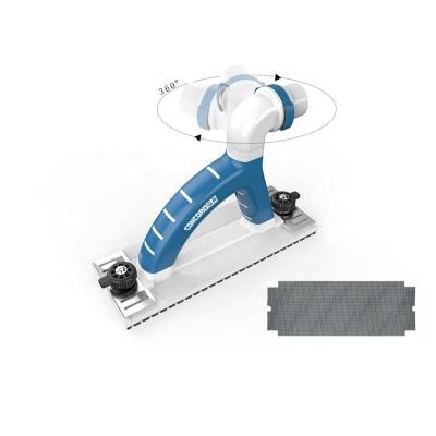 China High Grinding Efficiency Adjustable Vacuum Hand Sander Polishing Kit In Stock Soft PP And TPR Handle for sale