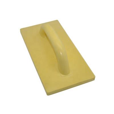 China SQUARE Shape Light Yellow PU Flat Material Plastic Trowel for sale