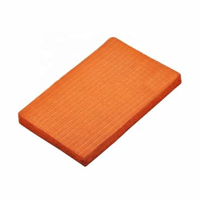 China Durable/Comfortable/Low Density Orange Rubber Upholstery Cleaning Tools for sale