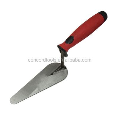 China Applicable To Trowel The Wall And Bond Tile Handle High Quality Soft Carbon Steel Blade Cement Masonry Trowel for sale