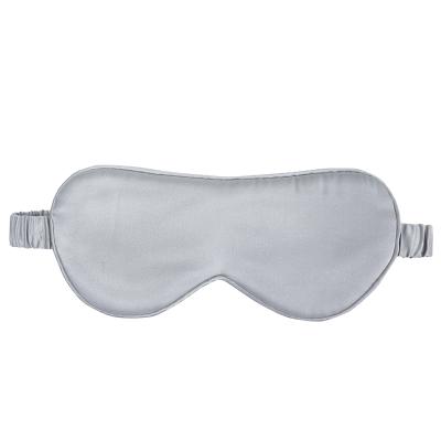 China Anti-puffiness 22mm 100% mulberry silk sleeping visor masks, with elastic strap/headband for sale