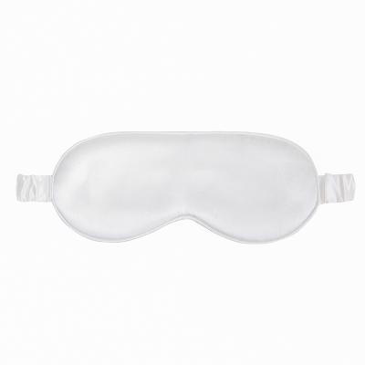 China Hot Sale 100% Silk Anti-puffiness Eye Sleep Mask Eye Shade Cover Soft Natural Patch Portable Eye Care Mask for sale