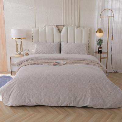 China Nondisposable 4PCS Bedding Set Custom Luxury Soft Velvet Winter Bedding Set for sale