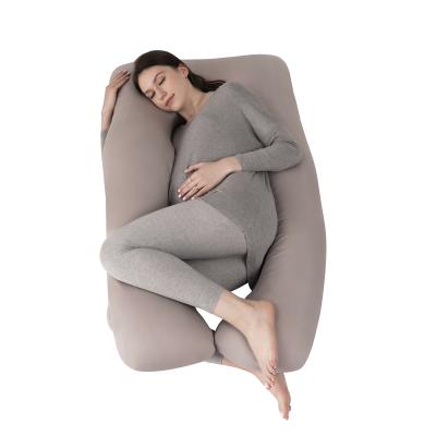 China Folded Super Soft Pregnancy Sit U Shaped Maternity For Sleeping Massager With Removable Cotton Cover for sale