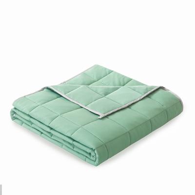 China Wholesale Customized Flame Retardant Summer Cooling Cloth Weighted Blanket With Non-Toxic Glass Beads for sale