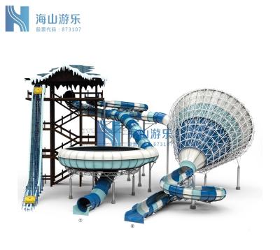 China Theme Park Theme Park Supplier For Fiberglass Slides Use In Water Park for sale