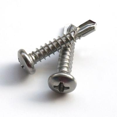 China Pan Head Self Drilling Screws C1022 Steel Fine Thread Wood Screws for sale