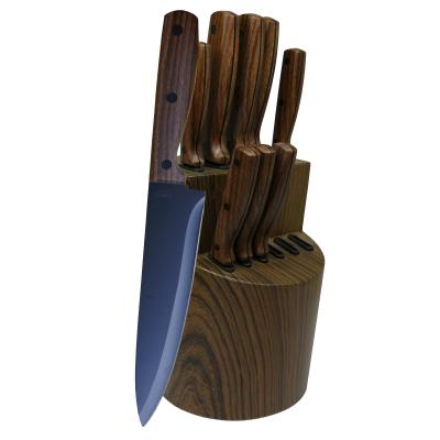 China Wholesale Disposable Yangjiang Knife Factory Outlet Block With Knives Kitchen Knife Block Set for sale