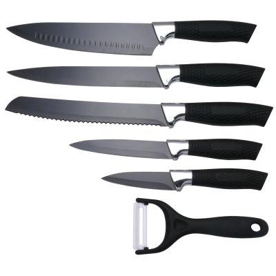 China 6pcs Kichen Disposable Packing Knife Set Professional Factory Supplier Direct Gift Box Knife Set for sale