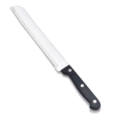 China 8 Inch Stainless Steel Pro Bread Cake Cutter Disposable Serrated Baker Knife Ultra Sharp Knife for sale