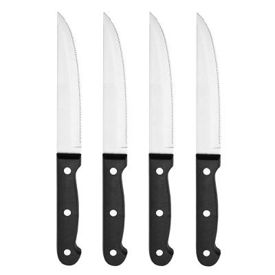 China Yangjiang Promotion Stainless Steel Meat Knives Disposable Cheapest Steak Knife for sale