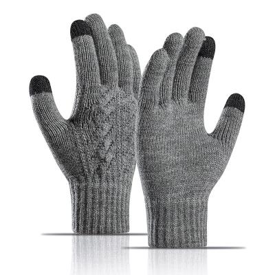 China 2022 New Arrival Hot Sale Winter Gloves Adult Custom Made Soft Touch Screen For Outdoor Men And Women for sale