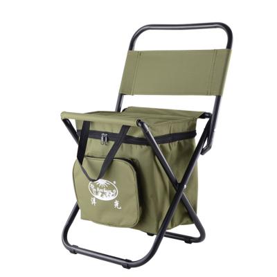 China Storage Outdoor Folding Chair Portable Foldable Camping Travel Fishing Folding Chair Chair-002 for sale