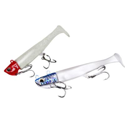 China New Style PVC Freshwater Saltwater Fish Advance Soft Lure Luminous Lure Fishing Soft Lure for sale