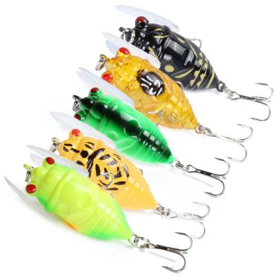 China Hot Popular Amazon Ebay Topwater Fishing Artificial Lure Hard Bait 6g ABS Bait 5cm for sale